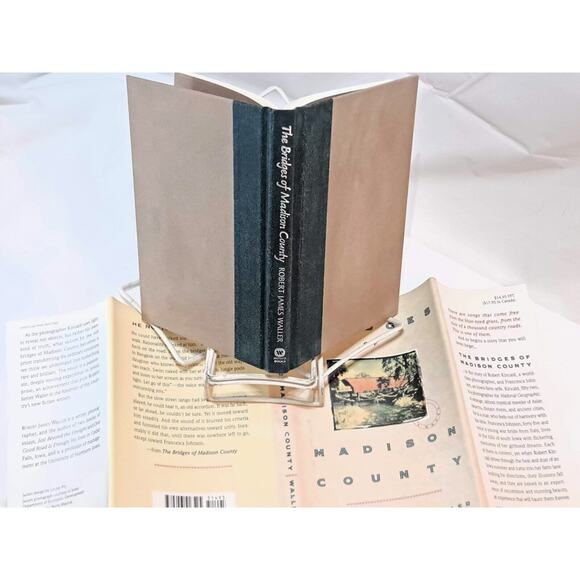 The Bridges of Madison County by Robert J. Waller (1992 First Edition HC in DJ) - Picture 4 of 13